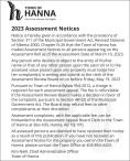 2023 Assessment Notices