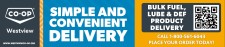 Simple and convenient delivery with Westview Co-Op