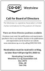Co-op Westview Call for Board of Directors