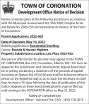 Development Office Notice of Decision