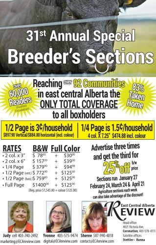 31st Annual Special Breeder's Sections