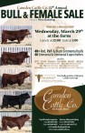 Camden Cattle Co. 11th Annual Bull & Female Sale