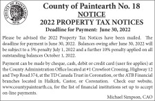 2022 PROPERTY TAX NOTICES