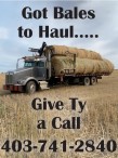 Got Bales to Haul? Give Ty a Call.